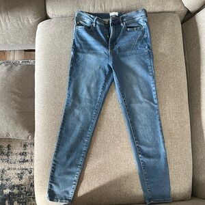 Blue Skinny Jeans with Stretchy Fit